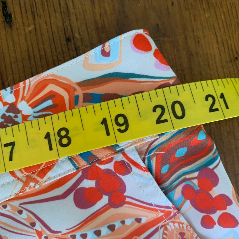 Ripskirt Hawaii Pinwheel Tropical Front Tie Skirt QuickDry Beach Travel Sz XXL - Picture 6 of 11